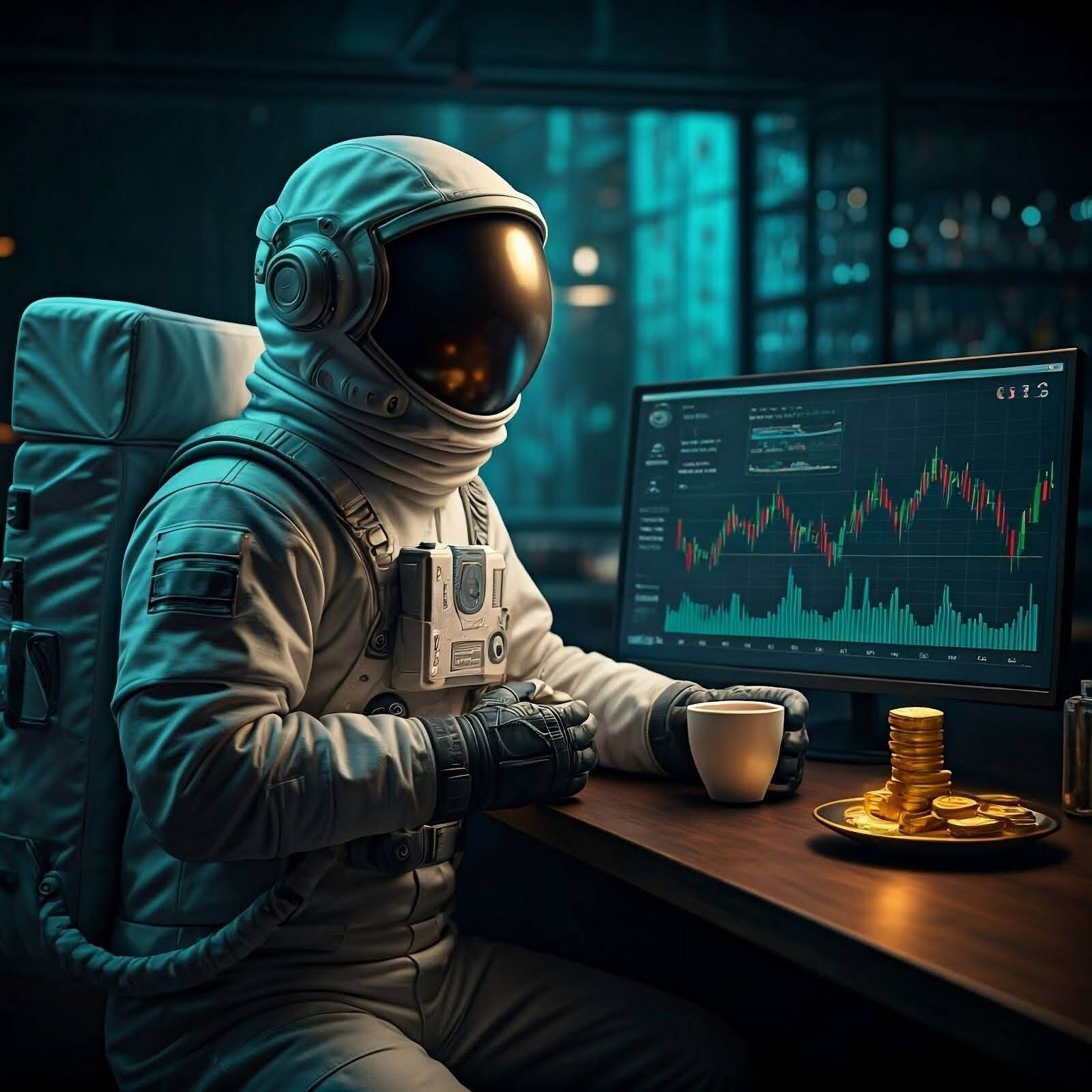 trading wire astronaut