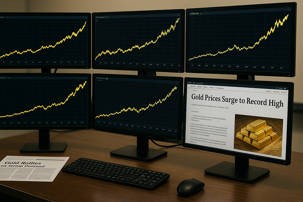 Simultaneous, Unprecedented Gold News