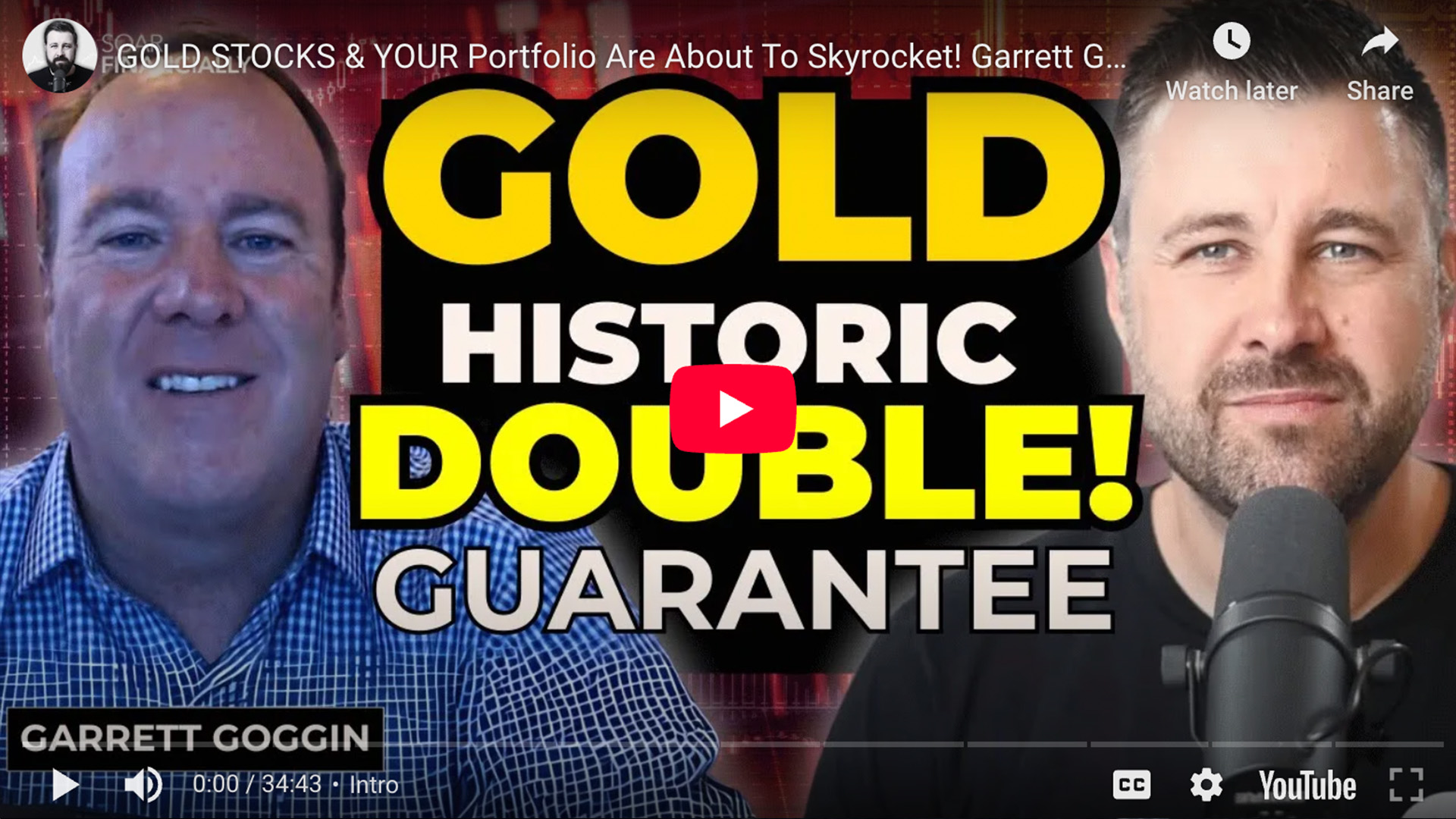GOLD STOCKS & YOUR Portfolio Are About To Skyrocket!