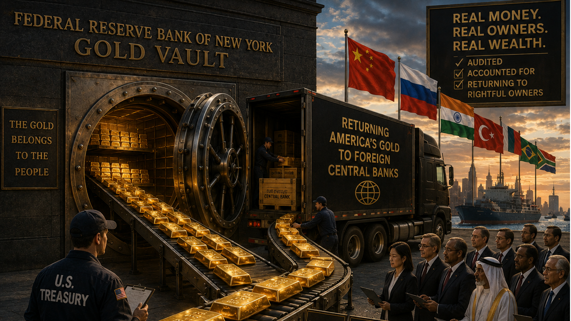 Gold Being Drained from US Vaults