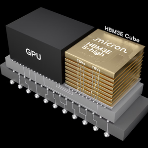 Micron HBM3E chip AI memory