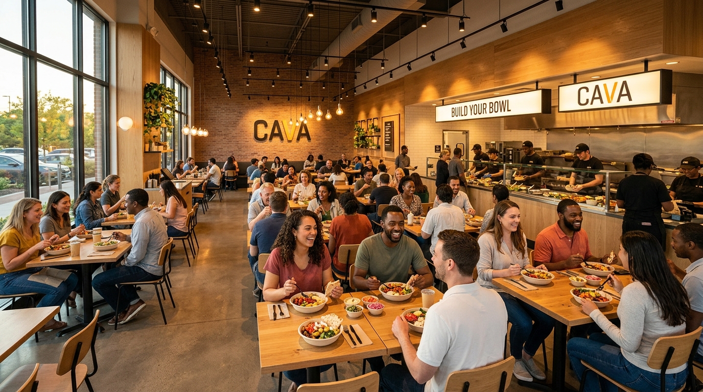 CAVA Group Q1 2026 earnings next Chipotle