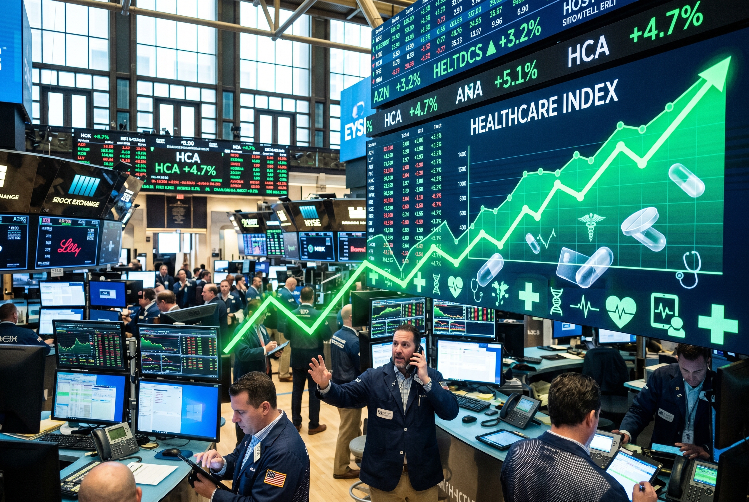 The S&P 500 Just Closed Its Eighth Straight Winning Week. Healthcare ...