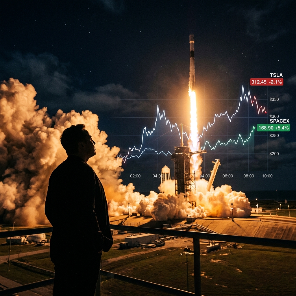 SpaceX IPO Elon Musk Larry Benedict