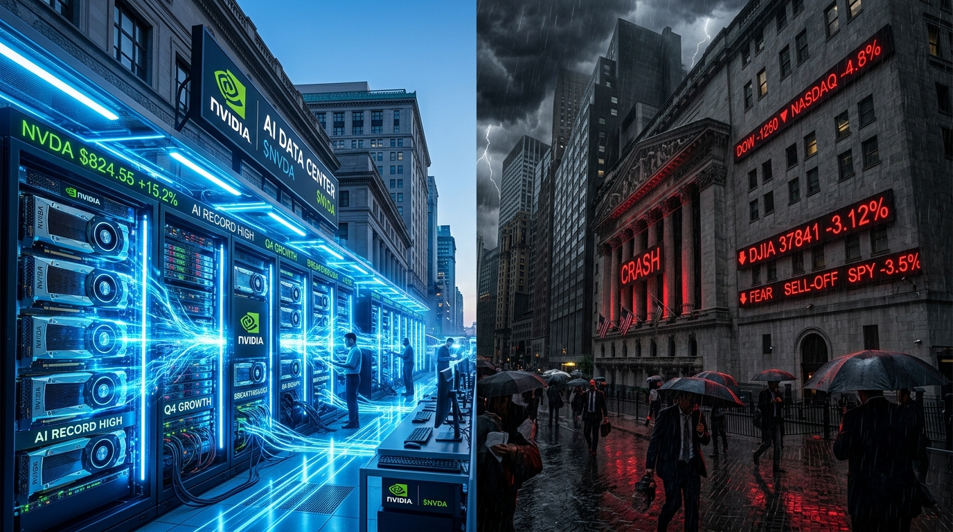 Magnificent 7 stocks — Nvidia record high vs rest of group selloff June 25 2026
