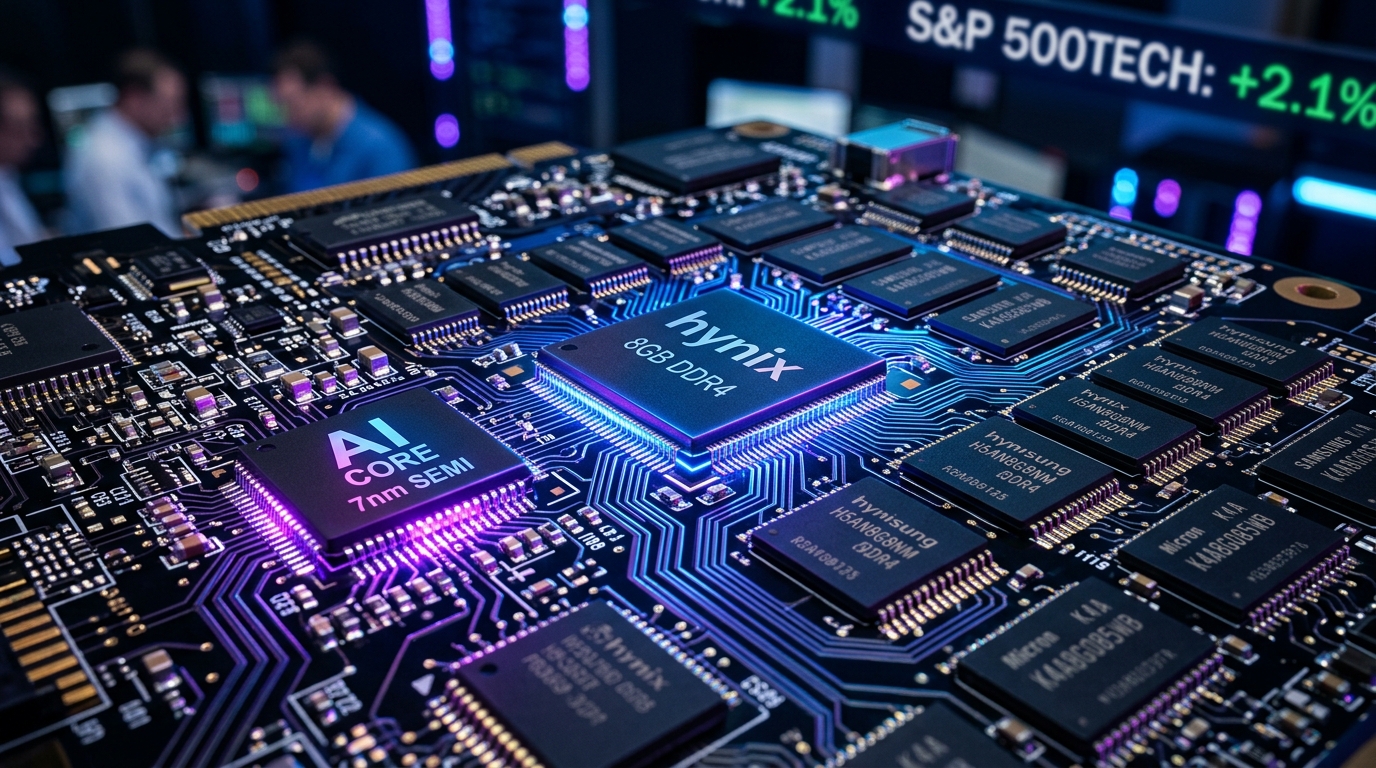 Micron MU stock chip