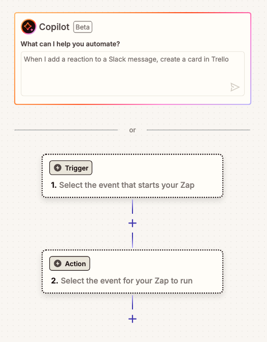 Zapier Zap Builder